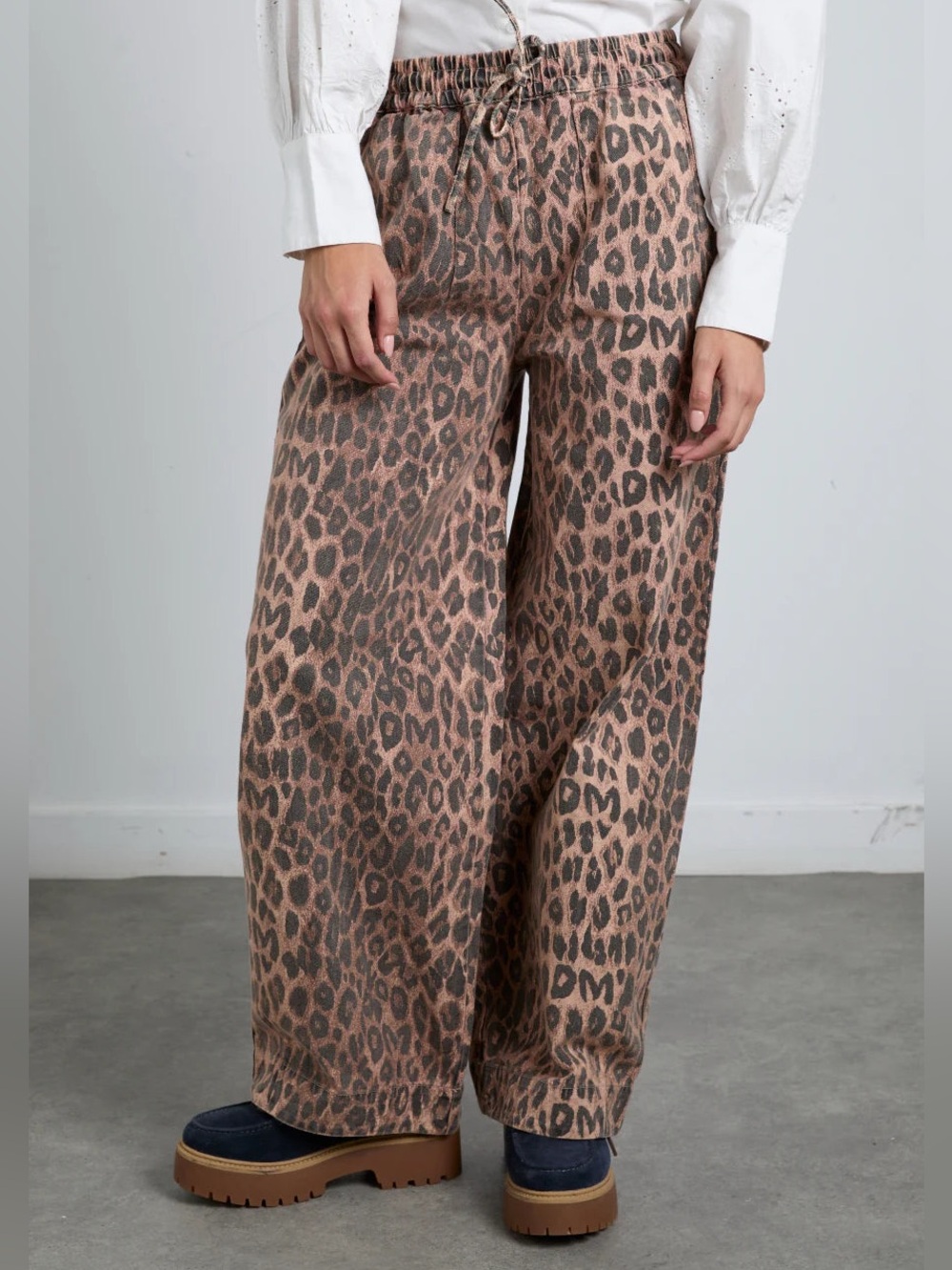 Damson Madder Rafe Pants in Leopard